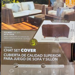 ELEMENTAL Set Patio Furniture Cover Premium Polyester 