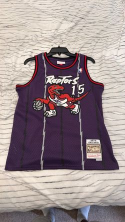 Mitchell & Ness Vince Carter Raptors Jersey #15. KIDS LARGE