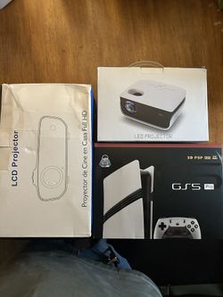 Off Brand LED LCD Projectors & 30k Gaming Console