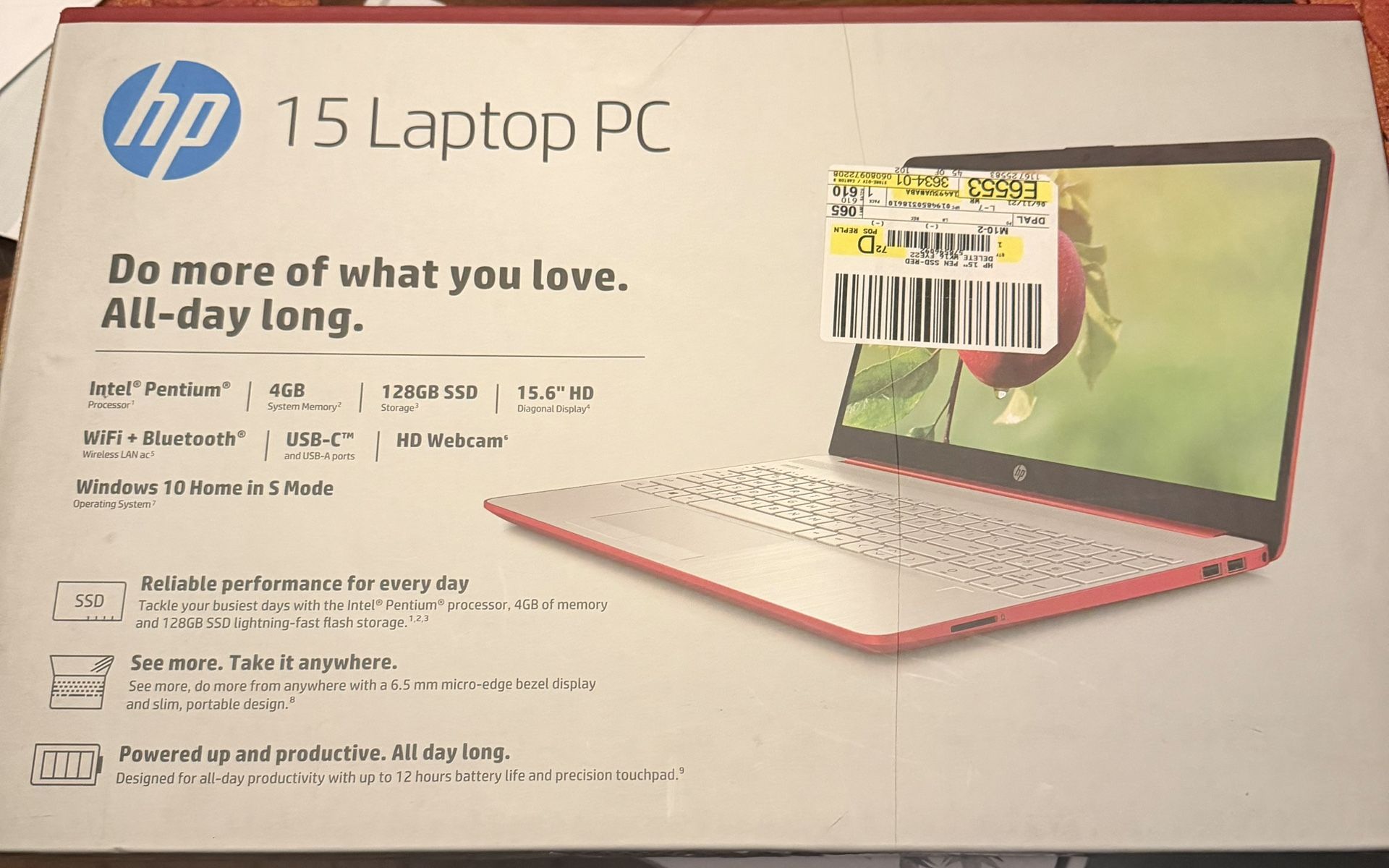 Hp Laptop And Cooling Fan Sealed In Boxes 