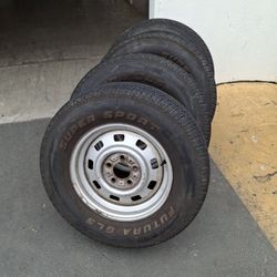 5lug Chevy Ralley Wheels 