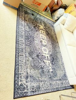 “Keep Off” Off White Rug