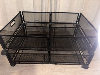 Foldable Rolling Under Bed Storage