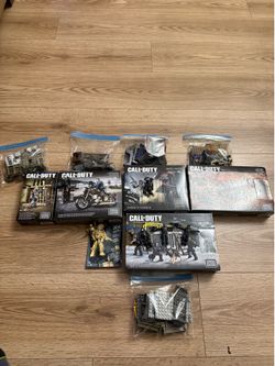 5 Call of Duty mega Block SETS