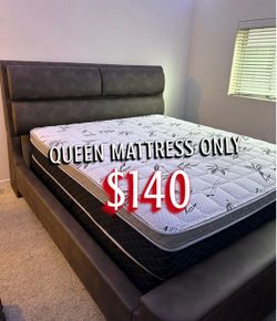 New Queen mattress only $140