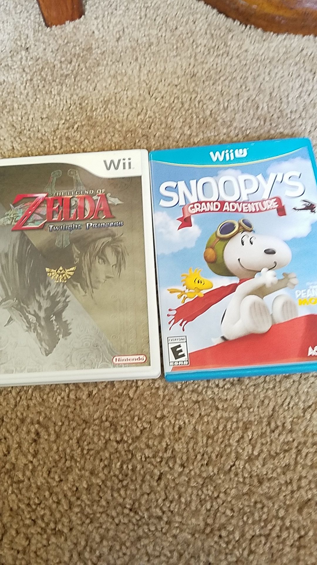 Wii and Wii u games