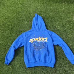 Sp5der ‘TC Blue’ Hoodie