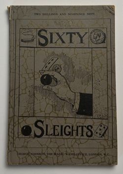 Sixty Sleights Sleight of Hand Magic Tricks PB