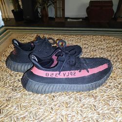 Adidas Yeezy Boost 350v2 Core Black Red Make Reasonable Offer 