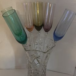 Long Stemmed Champagne Flutes 