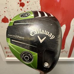 Callaway RAZR Fit Xtreme Driver / 9.5* / Stiff Flex / Head cover