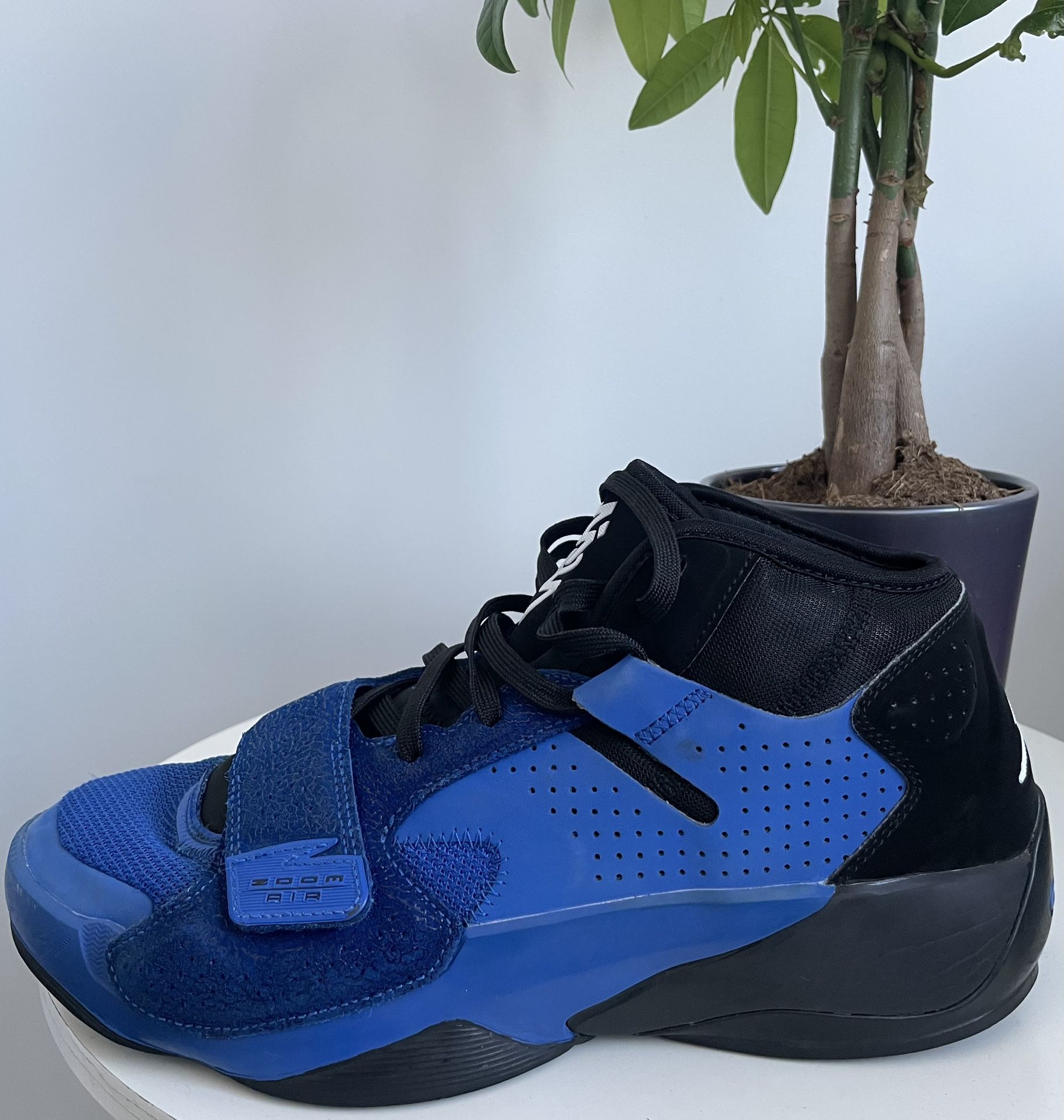 Jordan Zion 2 Trainers DV0739 410 HYPER ROYAL Mid ONE NEVER DONE 1
