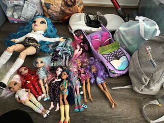 Monster high/ Rainbow high dolls