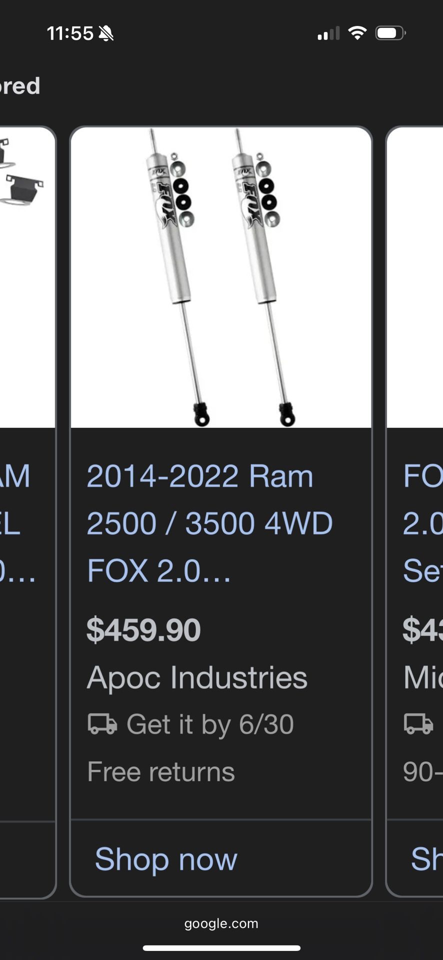Fox 2.0 Shocks