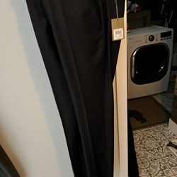 NWT Mens Dress Pants Black/dark Navy