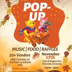 Pop Up Market-Riverside 