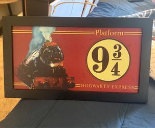 Hogwarts express paint frame