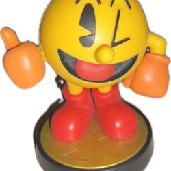 Amiibo: Super Smash Bros. - PAC Man- Nintendo Switch Wii U New Without Box