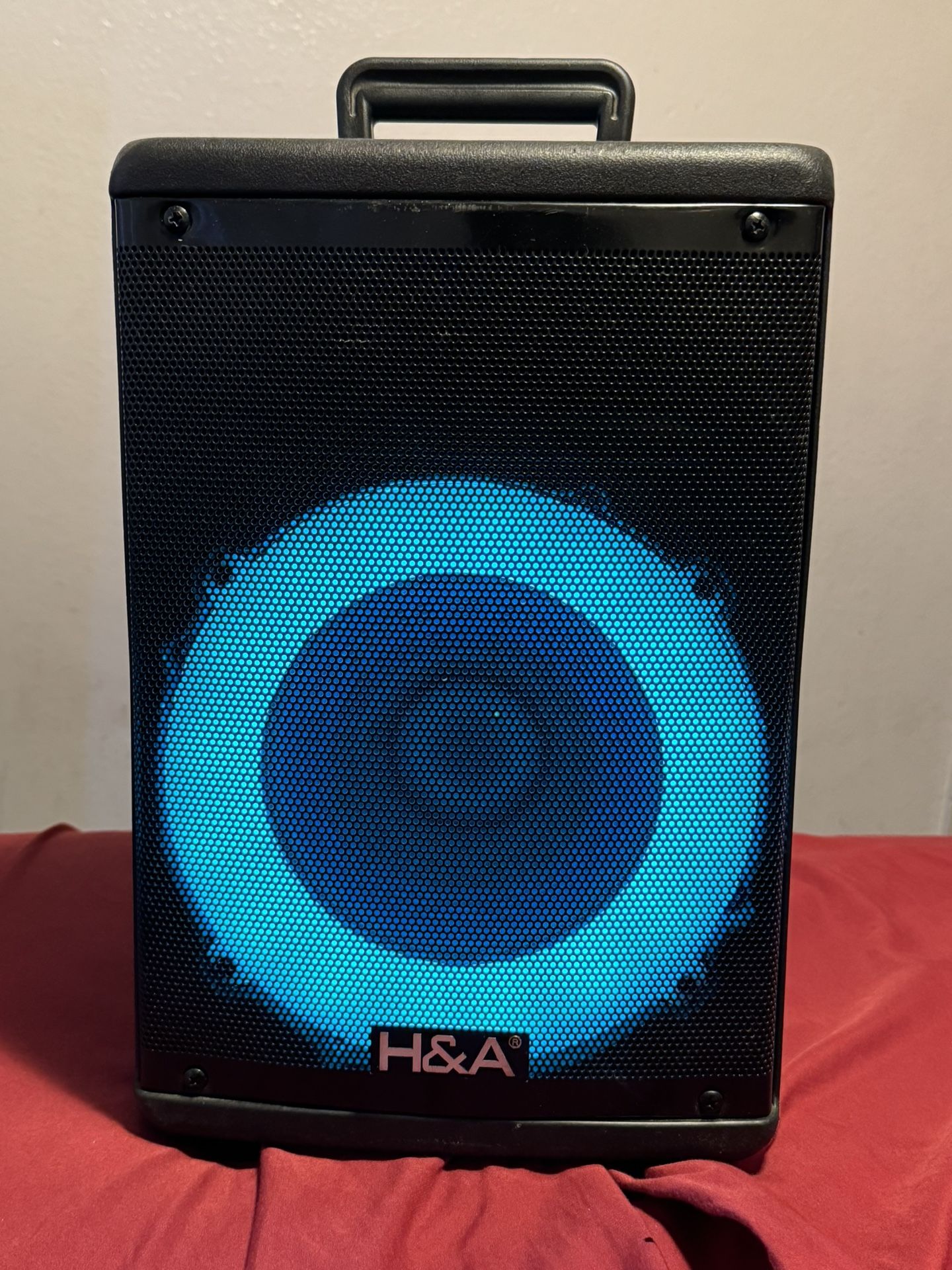 H&A TQ-LT0822 Bluetooth Speaker LED Lights 