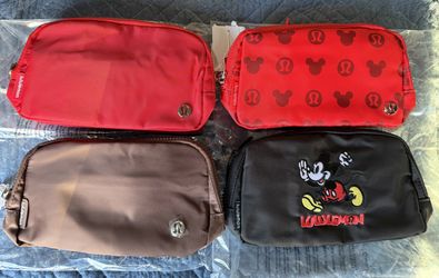 Disney Edition and Plain colors Lululemon Belt Bag