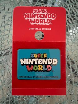 Super Nintendo World Universal Studios Hollywood Pin