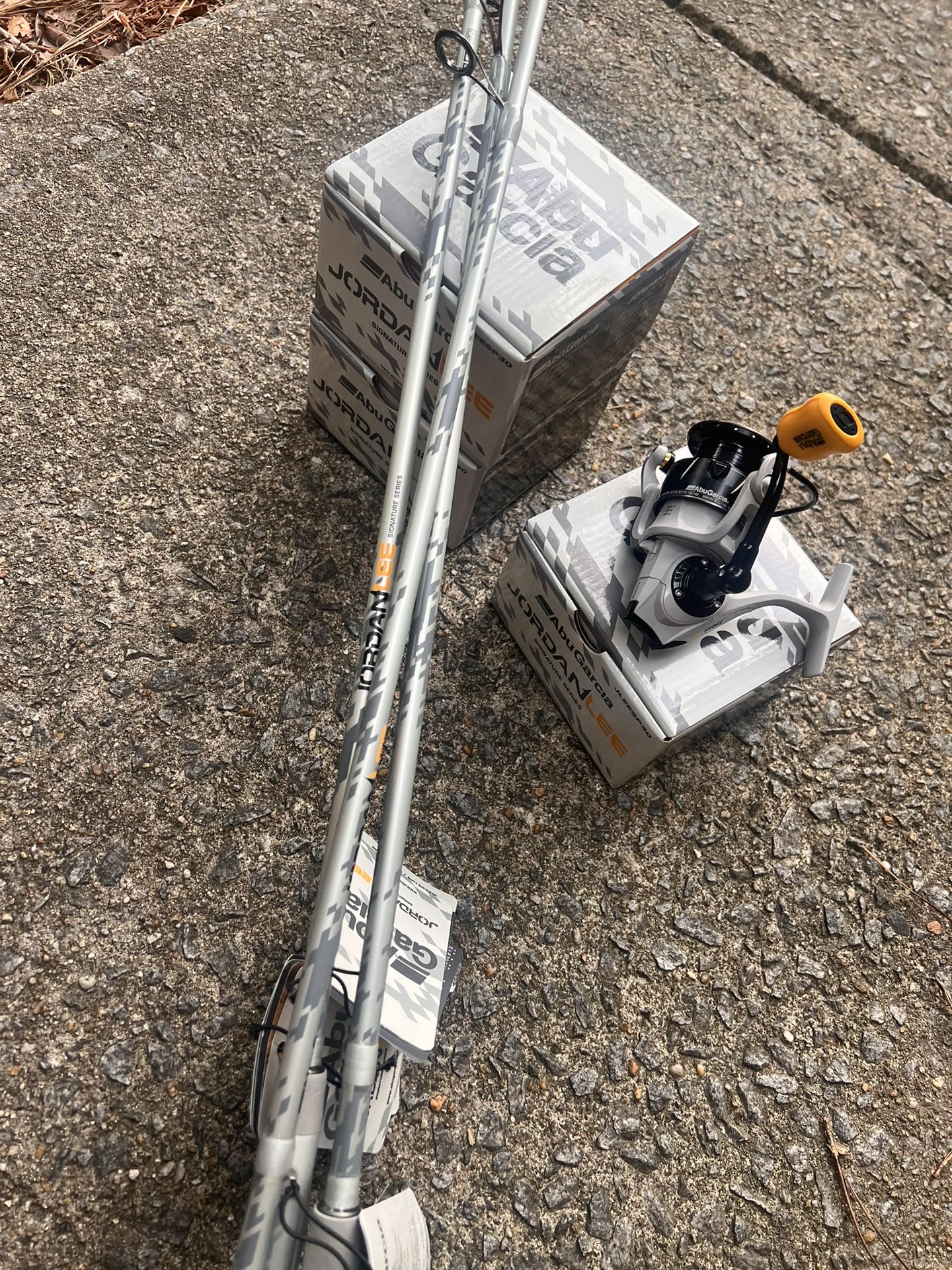 Brand New Abu Garcia Jordan Lee Spin Combo