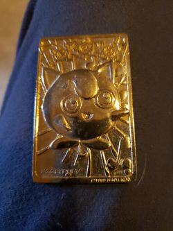 1999 Jigglypuff Pokemon Gold Bar