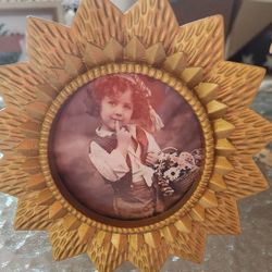 Sunburst Gold Frame