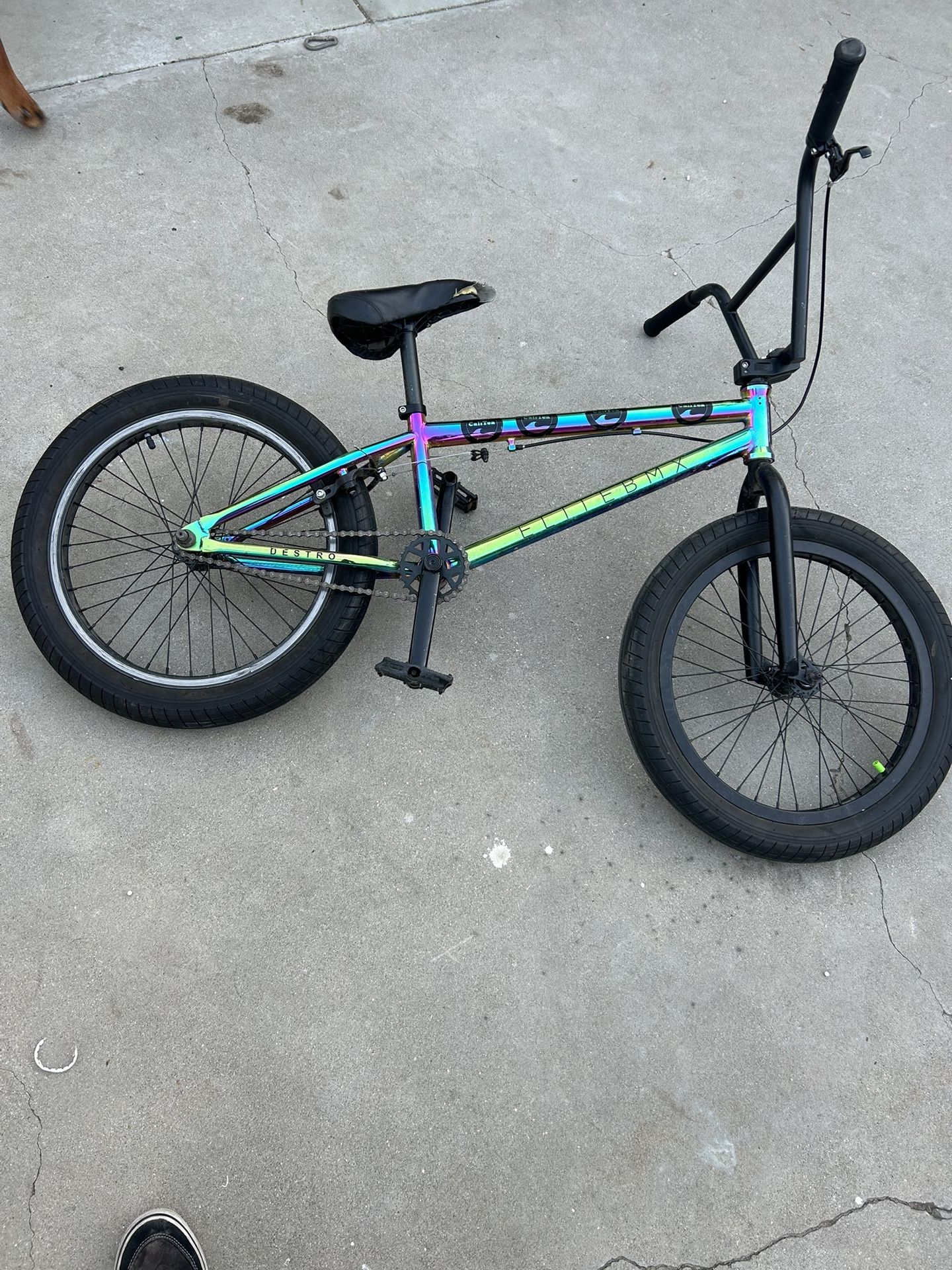 Used BMX Bike Jet Fuel Color 