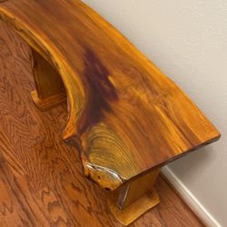 Live Edge Sycamore Table