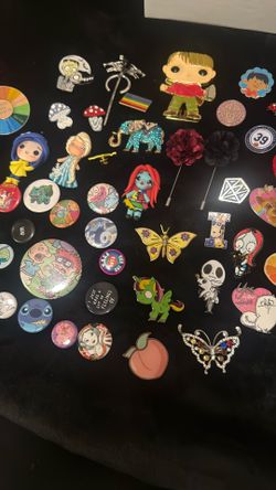 DIFFERENT DISNEY PINS AND MORE