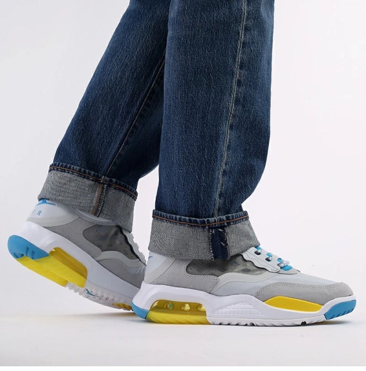 Nike Air Jordan Max 200 MENS SIZE 11 Shoes Pure Platinum Laser