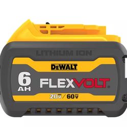 FLEXVOLT 20V/60V MAX Lithium-Ion 6.0Ah Battery Pack