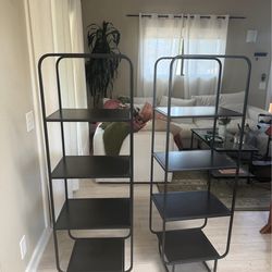 Urban Outfitters Metal Bookshelves (2)