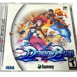Dolphin Blue Dreamcast - Sealed* Read