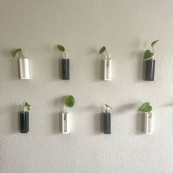 Set of 10 Sleek 3D Printed Propagation Wall Tubes