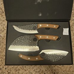 Matsato Knives With Magnetic Knife Block