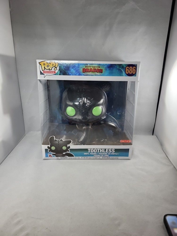 Funko Pop Toothless 10" Hidden World