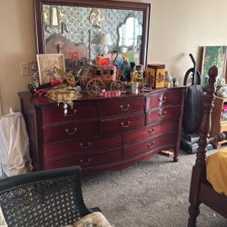 Cherry Dresser. Vintage All Hard Wood