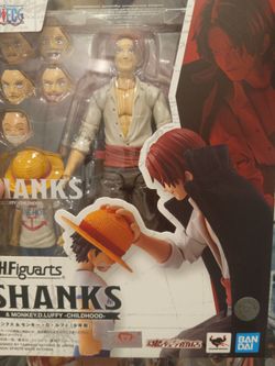 Sh figuarts, shanks and luffy
