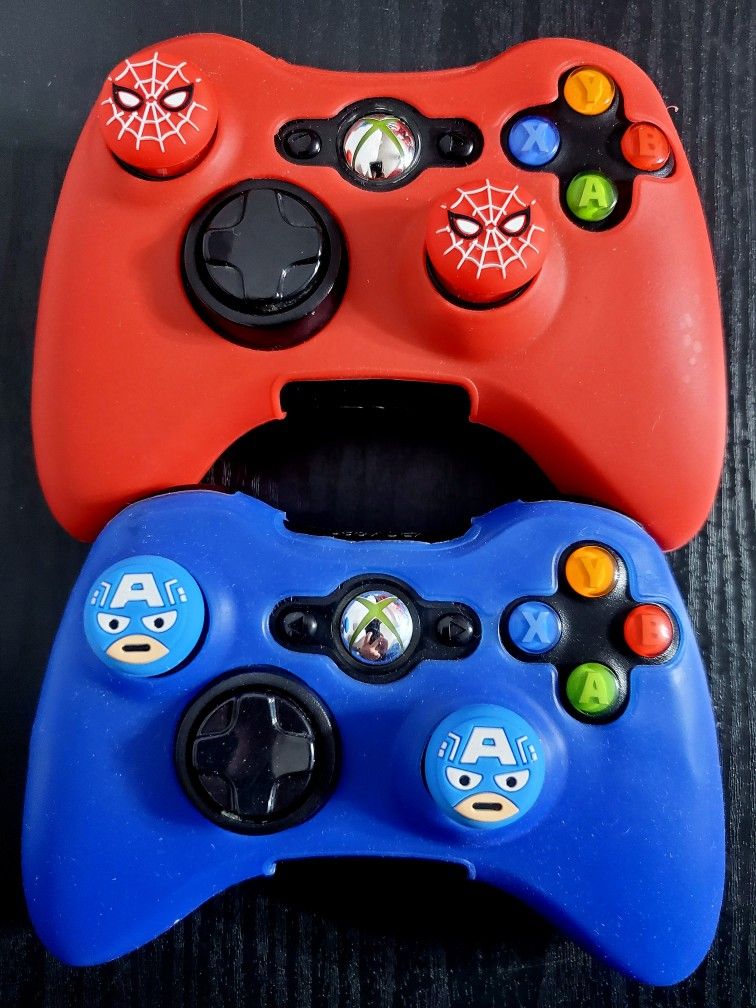 Custom Xbox 360 Controllers Marvel Themed