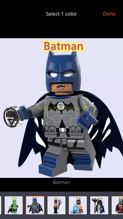 Custom Batman2 mini figure