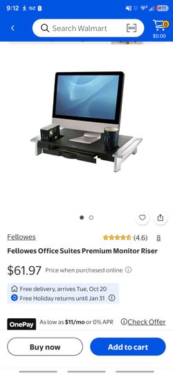 Fellowes Monitor Risers