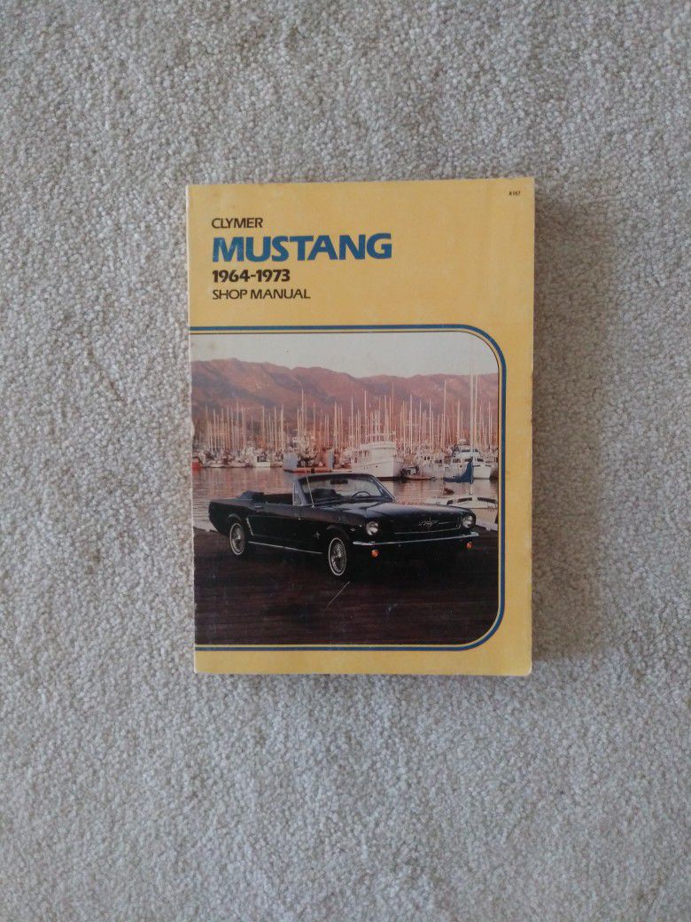 Clymer Mustang 1(contact info removed) Shop Manuual