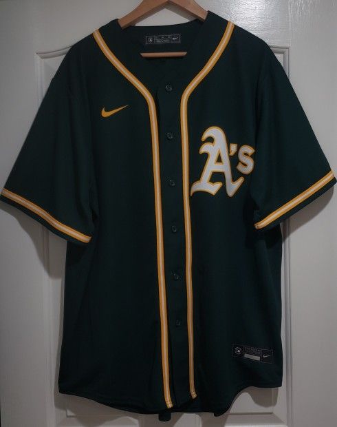 Nike Dri-Fit Oakland Athletics MLB Baseball Jersey Men's Size XL Brand NEW Authentic