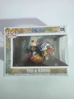 Funko Pop Rides One Piece Vivi and Karoo 129 Deluxe Pop Ride