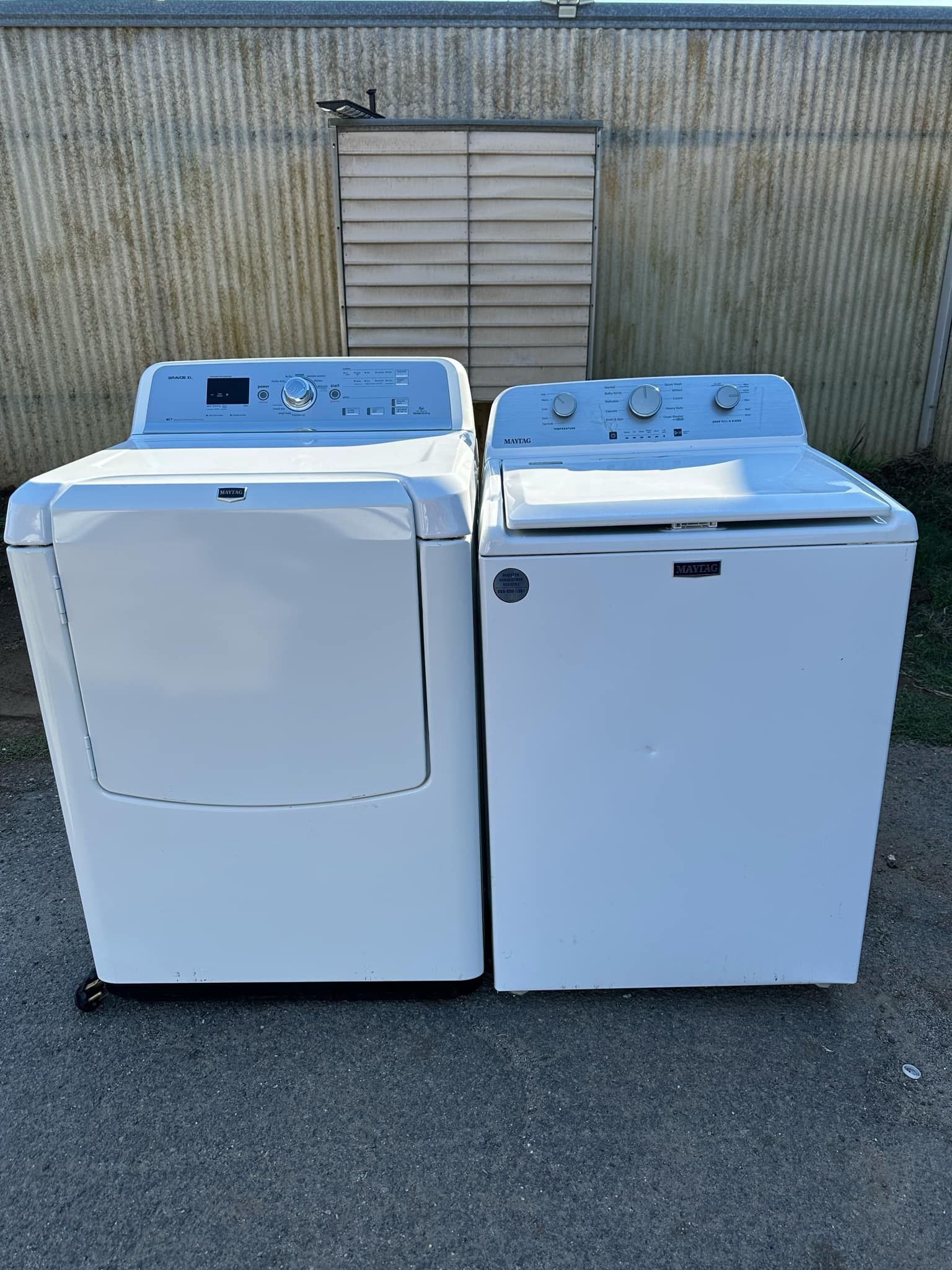 Maytag Washer And Electric Dryer