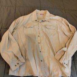 Men's Long Sleeve Shirt (Please Read Description About Size)