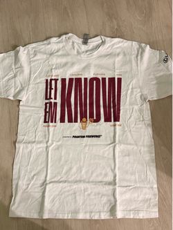 Cleveland let em know shirt