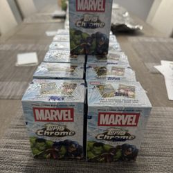 Marvel Topps Chrome Blaster Box